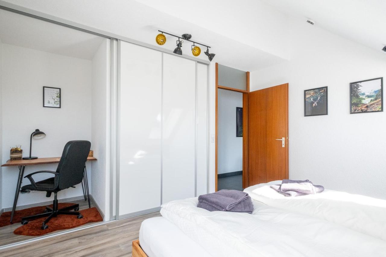 Steinenbronn Nature Terminal Apartment - Unterwegs Zuhause מראה חיצוני תמונה
